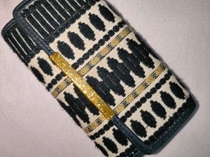 Black N Cream Clutch