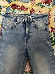 Uk4 Divided by H&amp;M Blue Denim Jeans