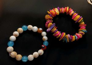 Boho Beaded Bracelets combo set