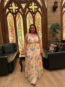 Floral gown