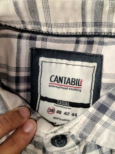 Men's Plaid Button-Up Shirt