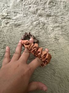 Set of 3 Satin Scrunchies