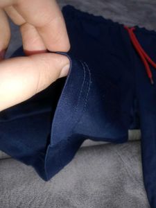 Men's Blue Athletic Shorts