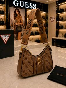 Guess Black Hobo Bag