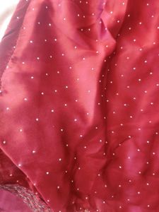 Maroon Sequined Kurta
