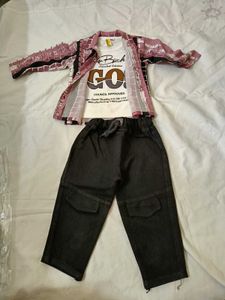 Kids' Trendy Outfit Set size 18