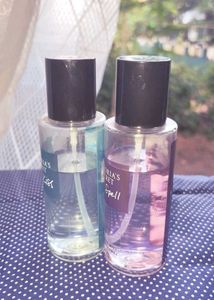 Victoria's Secret Body Mist Duo Aqua kiss and Love