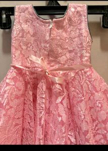 Stunning Lace Flower Dress