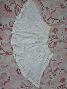 White Short Skirt
