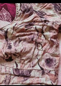 Unique Floral Print Blouse