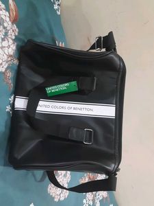 Benetton Black Crossbody Bag