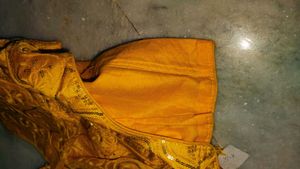 Vibrant Yellow Silk Jacquard Chaniya Choli Set | D