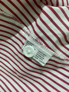 Classic Striped Button-Up Shirt