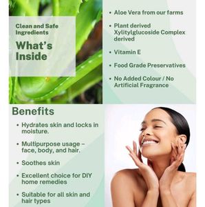 Green Worth Aloe Vera Gel 🌱
