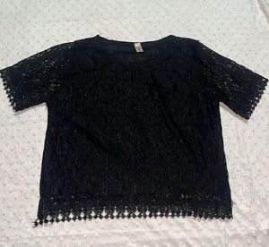 combo Black &amp; White Casual Tunic Top