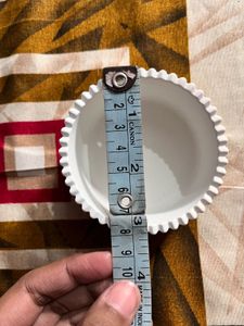 2 pcs Ribbed jar