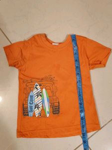 Orange T Shirt For Babies