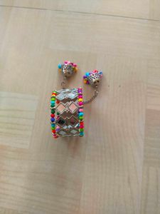Real Mirror Oxidised Multicolour Bracelet ❤️