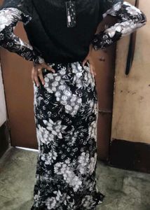 Floral Print Maxi Dress