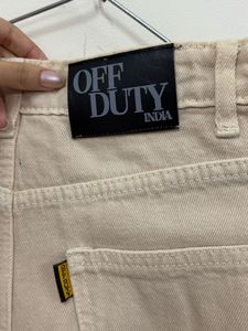 Beige Cargo Pants