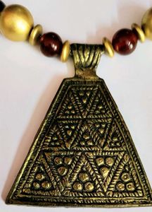 Boho Triangle Pendant Necklace