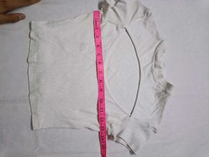 Chic Cut-Out Ribbed Knit Top