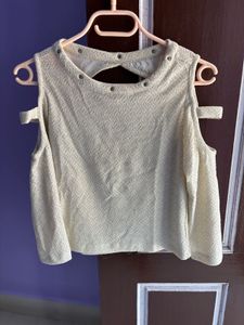 Latin Quarters Beige Top