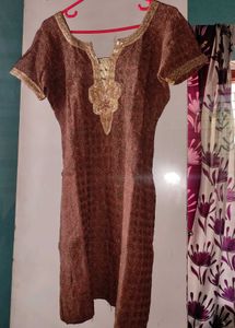 Punjabi Suit with Salwar and Dupatta