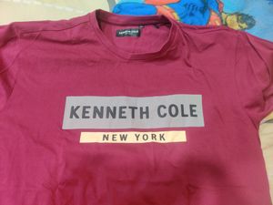 Brand Print Slim Fit Crew Neck Tshirt
