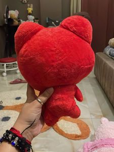 Cute Red Plush Toy