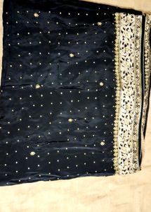 Elegant Black saree