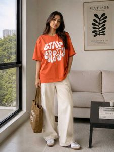Stay Groovy Graphic oversized Tee