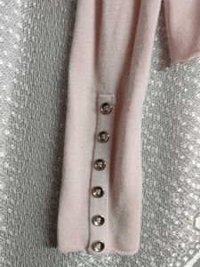 Chic Pink Long-Sleeve Top