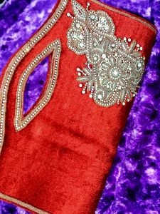 Bridal Red Clutch