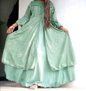Mint Green Ethnic Kurta Set