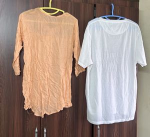 Combo Offer - Boho Embroidered Top &amp; Mickey Grap