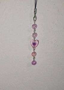 Y2K heart phone charm