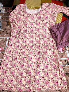 Chic Floral Print Kurta Set 🌺