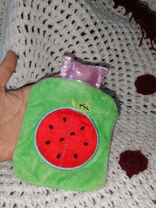 Cute mini Watermelon Plush Hot Water Bottle