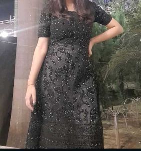 Elegant Black Kurta