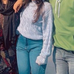 Cute Knit Turtleneck Sweater