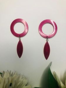 Tropical Leaf Earrings