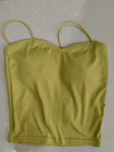 Cute Yellow Crop Top