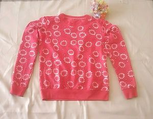 Coral Floral Print T-Shirt