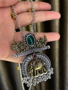 Exquisite Elephant Motif Jewellery Set