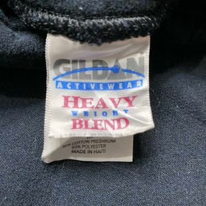 Vintage West49 black Hoodie BY Gildan Active wear