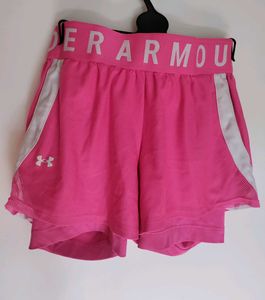 Under Armour Pink Athletic Shorts