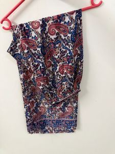 Stylish Paisley Print Palazzo Pants