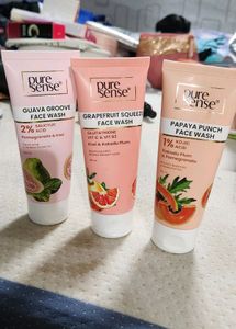 Trio Face Washes