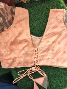 Light Peach Lehenga